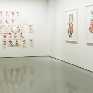 Taiye Idahor, Òkhùo, exhibition view, Tyburn Gallery, 2018
