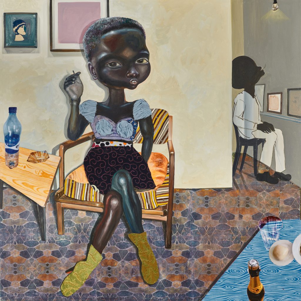 Ndidi Emefiele, Untitled 3, 2018, Courtesy of Rosenfeld Porcini gallery