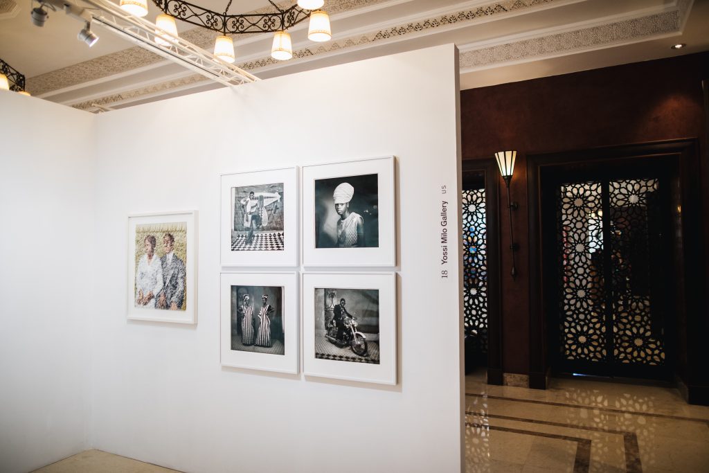 Yossi Milo Gallery booth at 1-54 Marrakesh 2019. ©KatrinaSorrentin