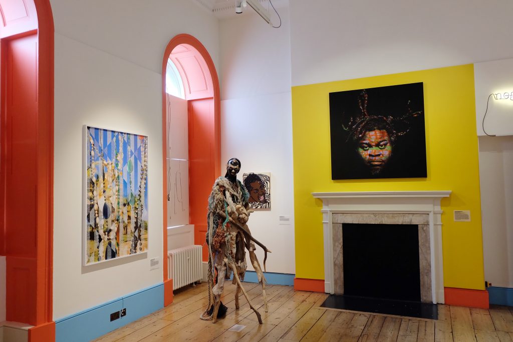 Installation view, "Get Up, Stand Up Now", at Somerset House, London. Photo credit: Kojo Abudu