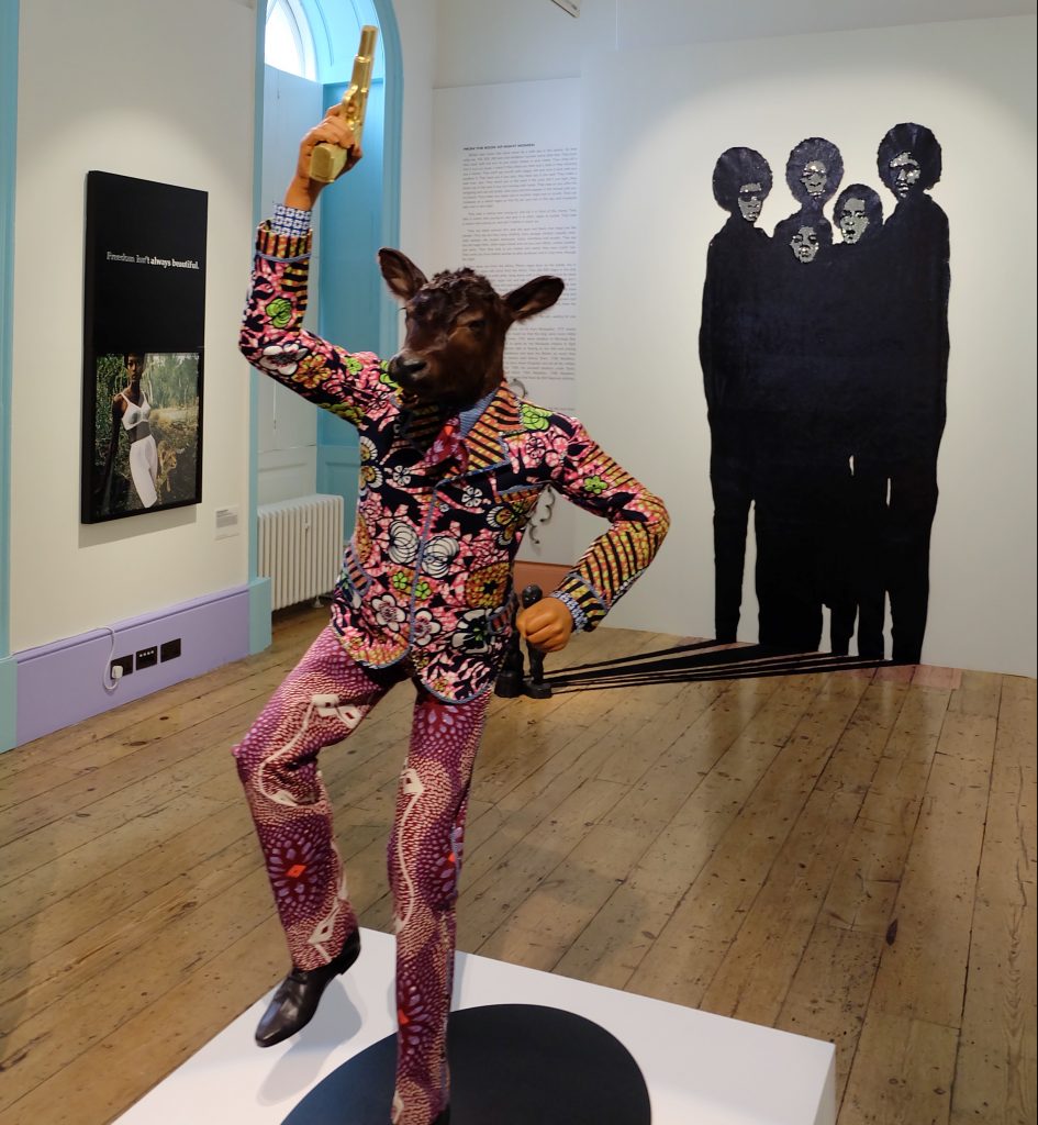 Installation view, "Get Up, Stand Up Now", at Somerset House, London. Photo credit: Kojo Abudu