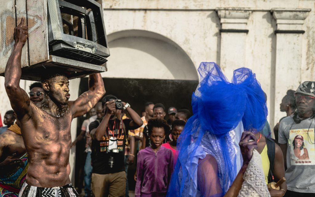 Chale Wote Street Art Festival 2018, Jamestown, Accra. Photo Credit: Eric Atie for The Sole Adventurer