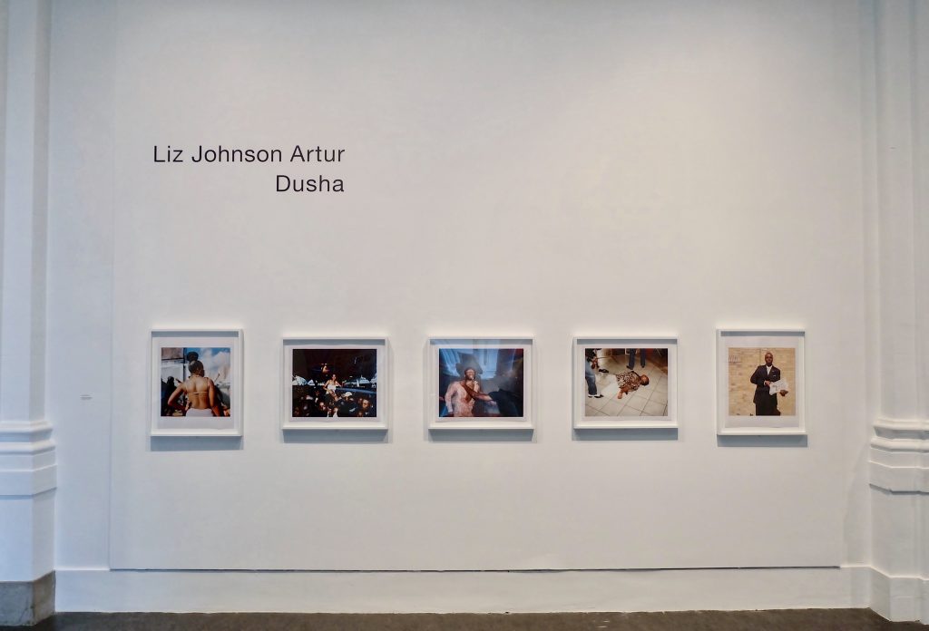 Installation view of Liz Johnson Artur: Dusha, at the Brooklyn Museum. 