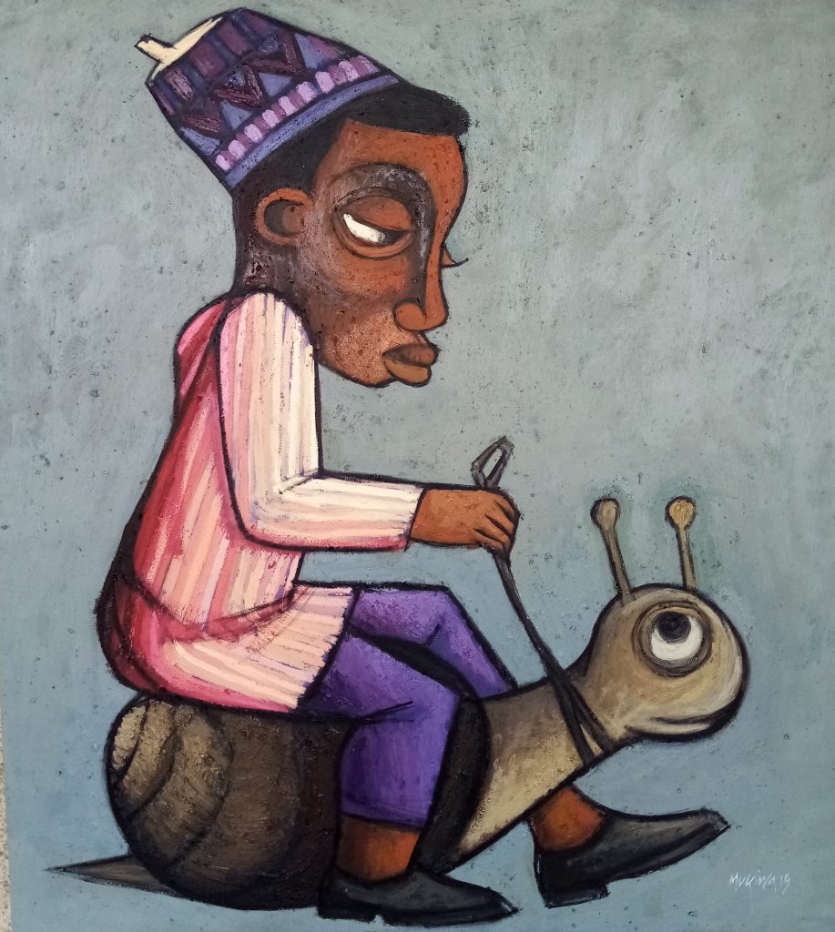 Muyiwa Akinwolere, 'Dodokodi', 2019. Courtesy: AWCA