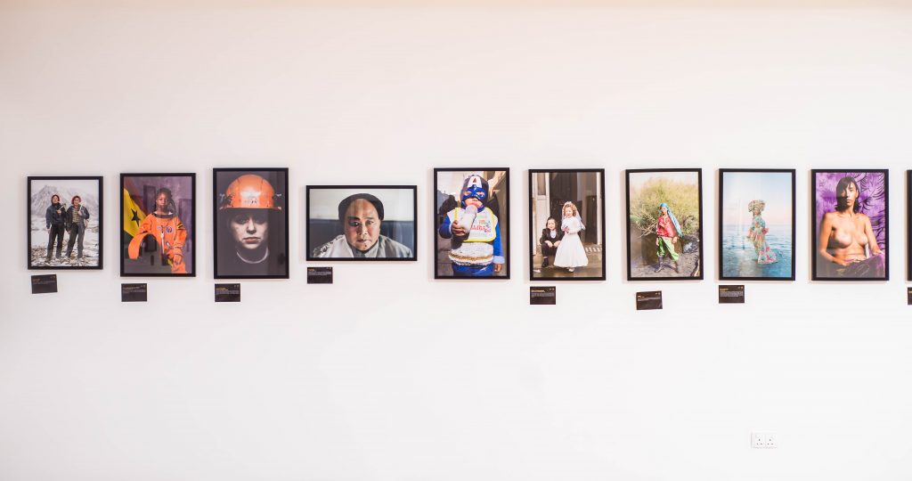 Installation view, "Portraits of Humanity", LagosPhoto 2019. Photo credit: The Sole Adventurer/Olupitan Olusanya 