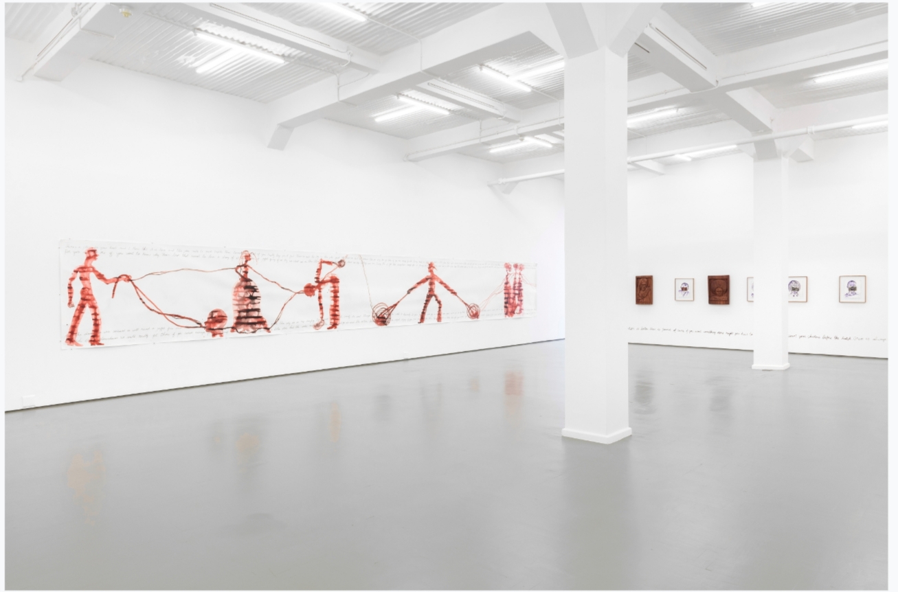 Installation View: Barthélémy Toguo, "Bilongue", 2020. Courtesy of Stevenson, Cape Town and Johannesburg