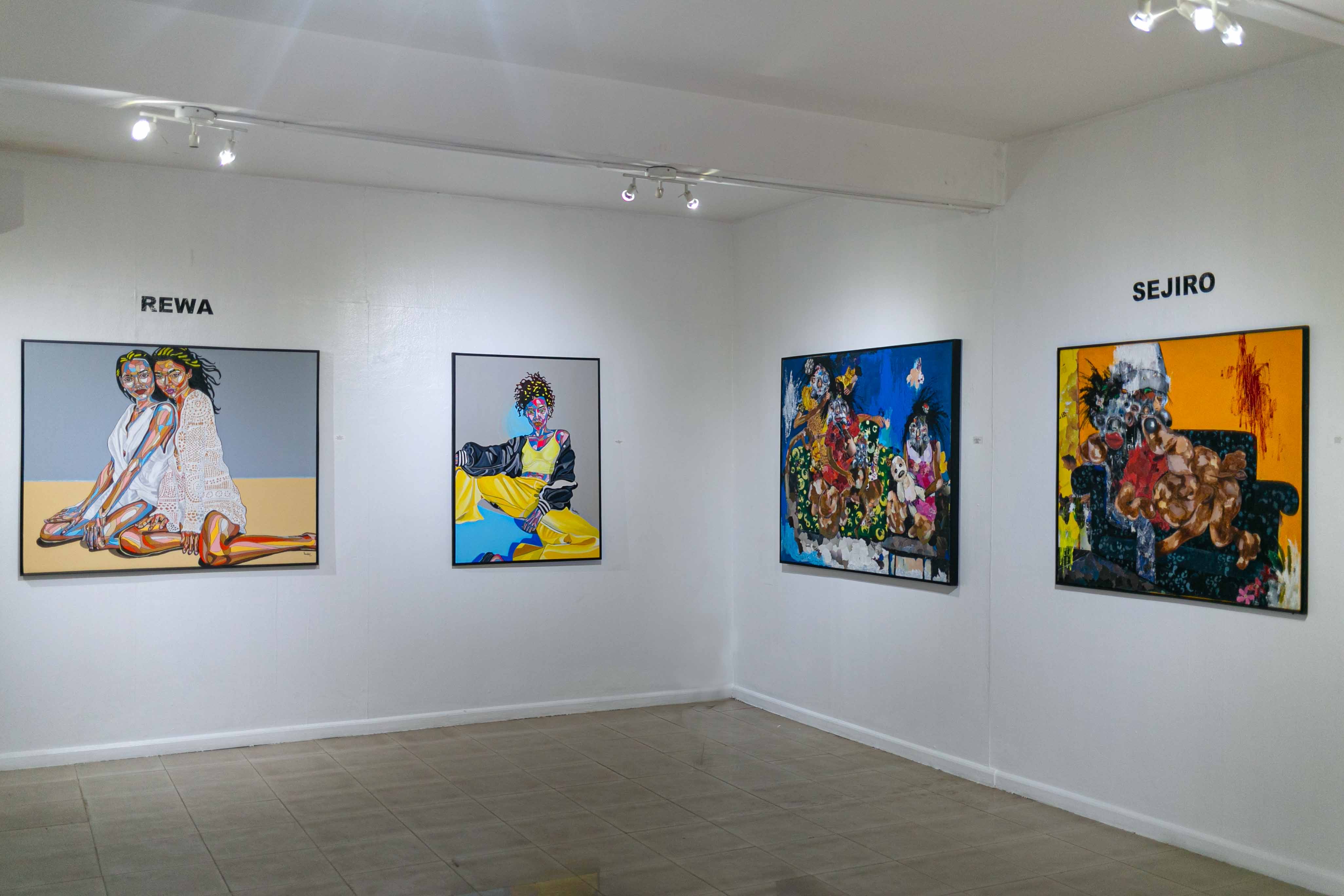 Installation View: Rele Young Contemporaries Alumni Exhibition, 2020. Courtesy of Rele Gallery