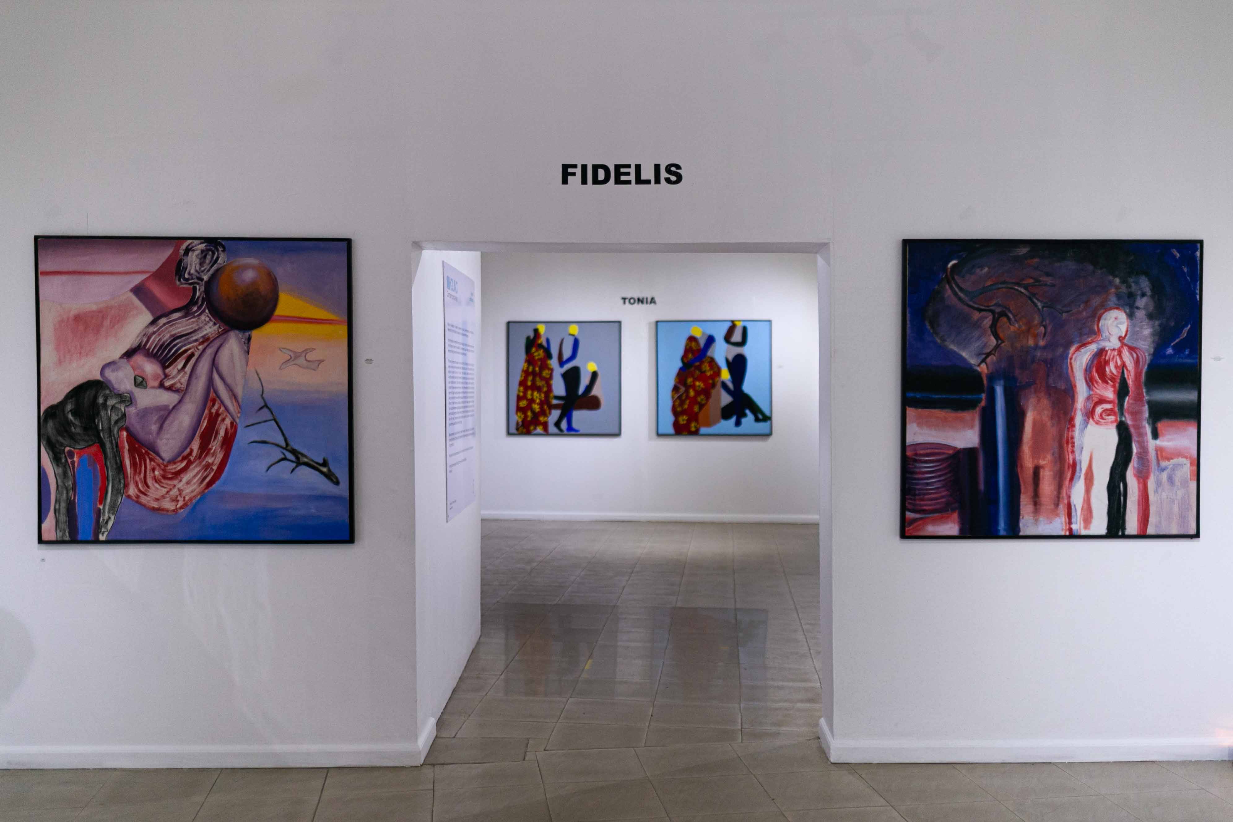 Installation View: Rele Young Contemporaries Alumni Exhibition, 2020. Courtesy of Rele Gallery