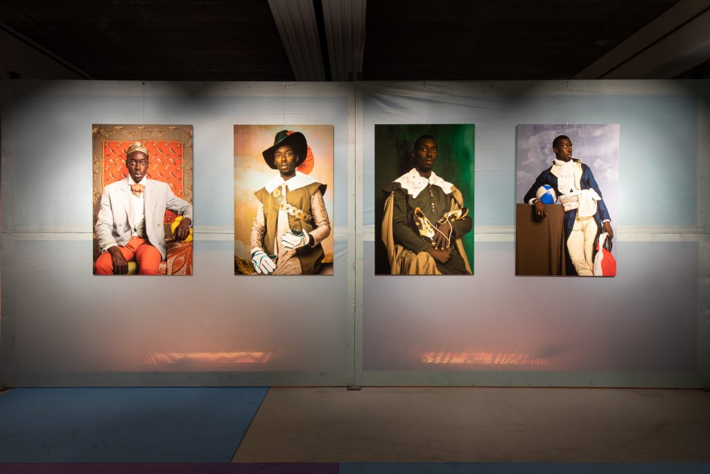 Now Look Here - The African Art of Appearance - Pop-up Exhibition View. Photo Credit: Ernie Buts 