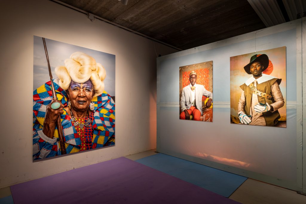 Now Look Here - The African Art of Appearance - Pop-up Exhibition View. Photo Credit: Ernie Buts 