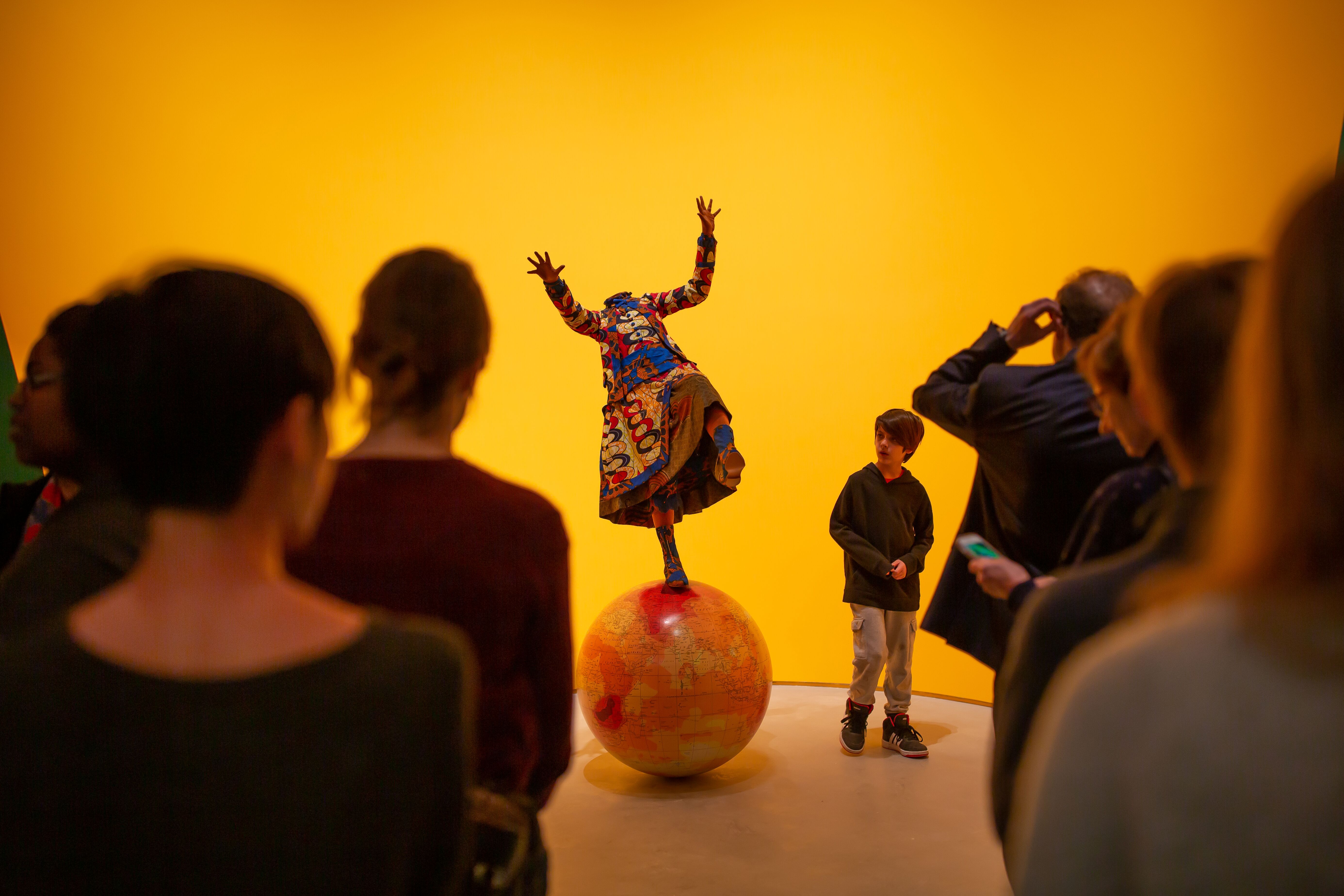 Installation View: "Radical Revisionists", 2020. Photo by Nash Baker, courtesy of Moody Center for the Arts