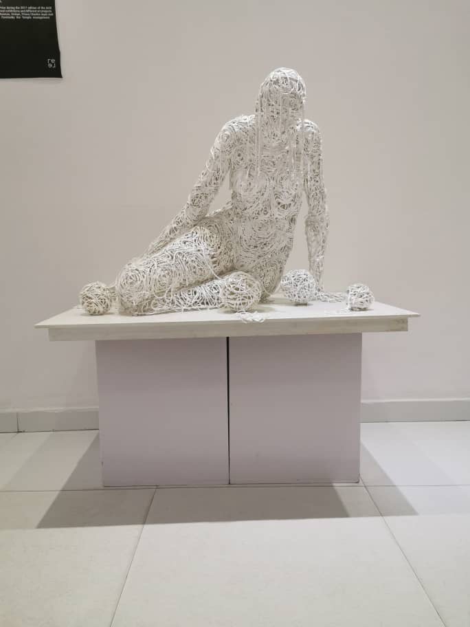 Dare Adenuga "Amidst Her Peels and Pills", 2020, Courtesy of Rele Gallery