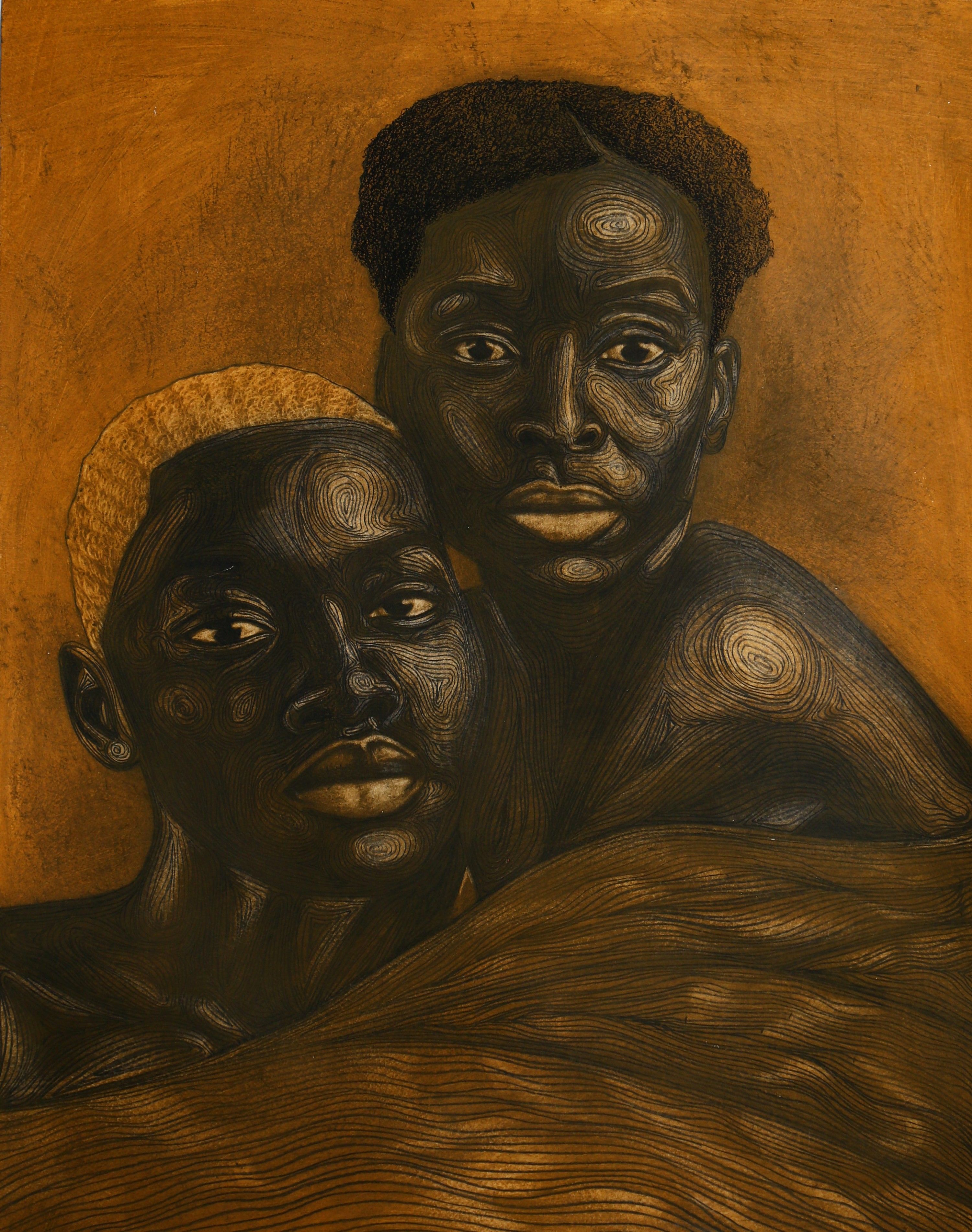 Collins Obijaku, 'Ajire', 2020. Courtesy of the artist Collins Obijiaku and ADA \ Contemporary Art Gallery 