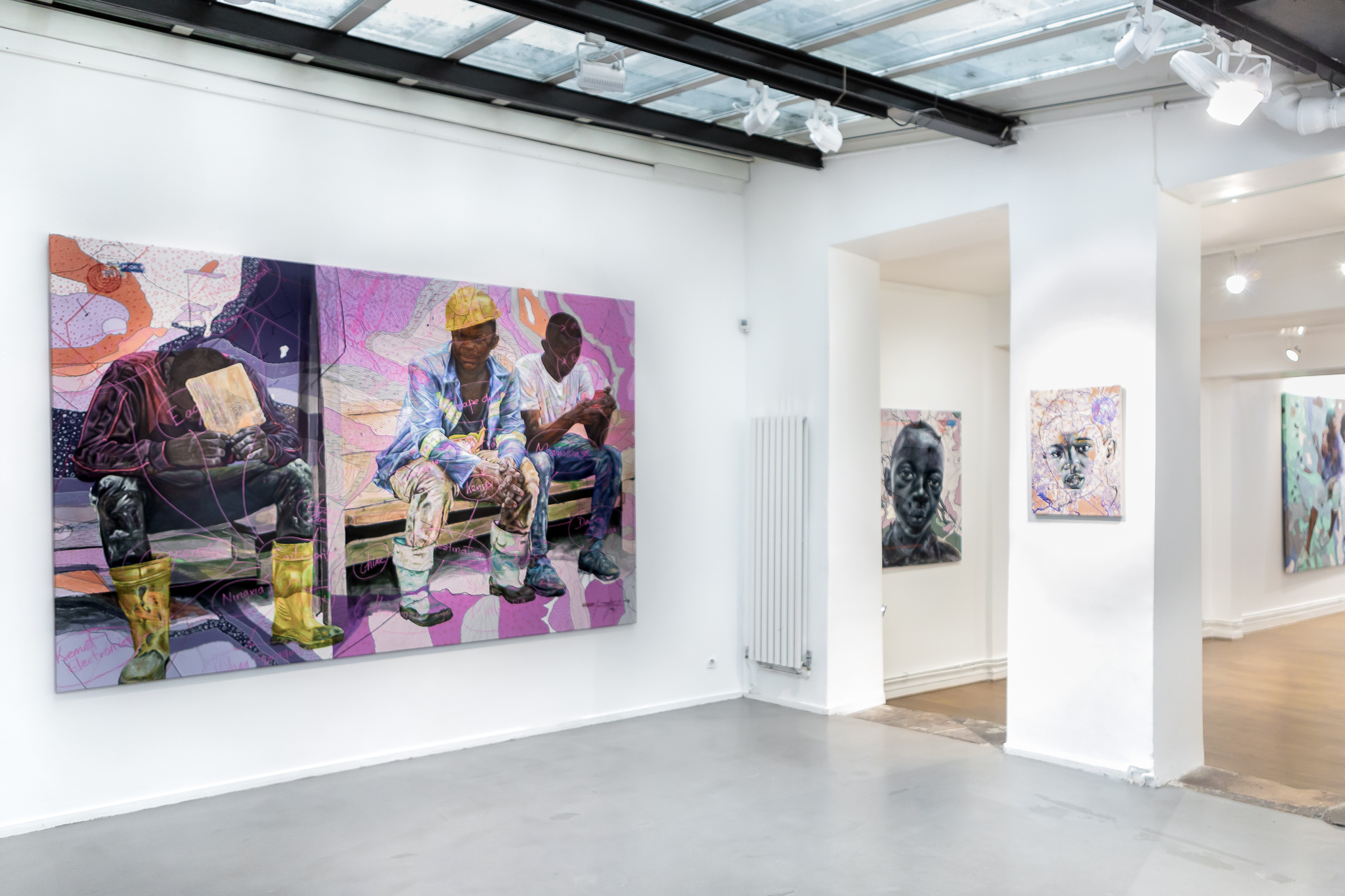 Installation view of Human@Condition, 2021. Courtesy of AFIKARIS Gallery