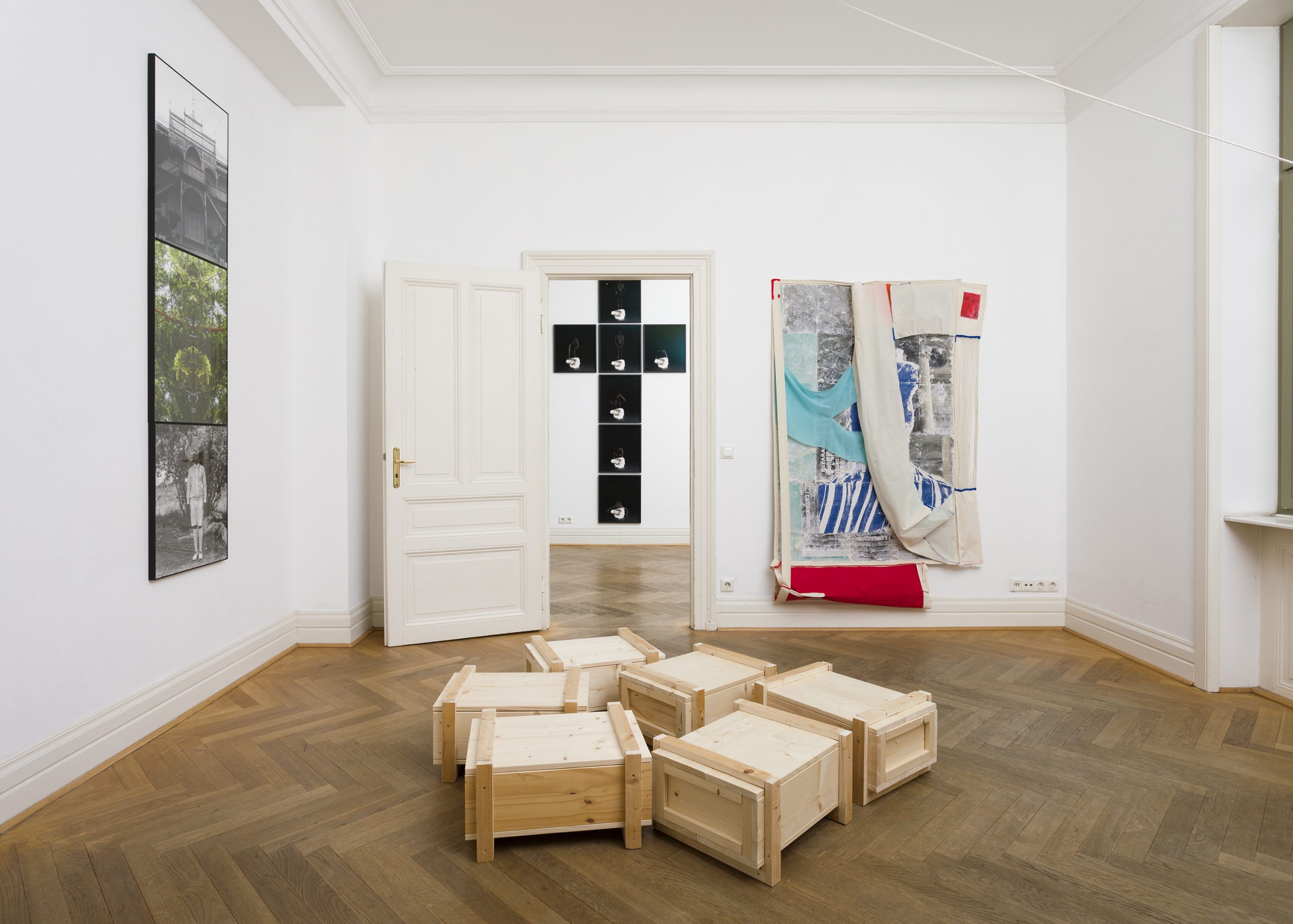 Installation view: Januário Jano, 'Arquivo Mestre’, (2021). Photo by Ivan Murzin, courtesy of Jean-Claude Maier Gallery