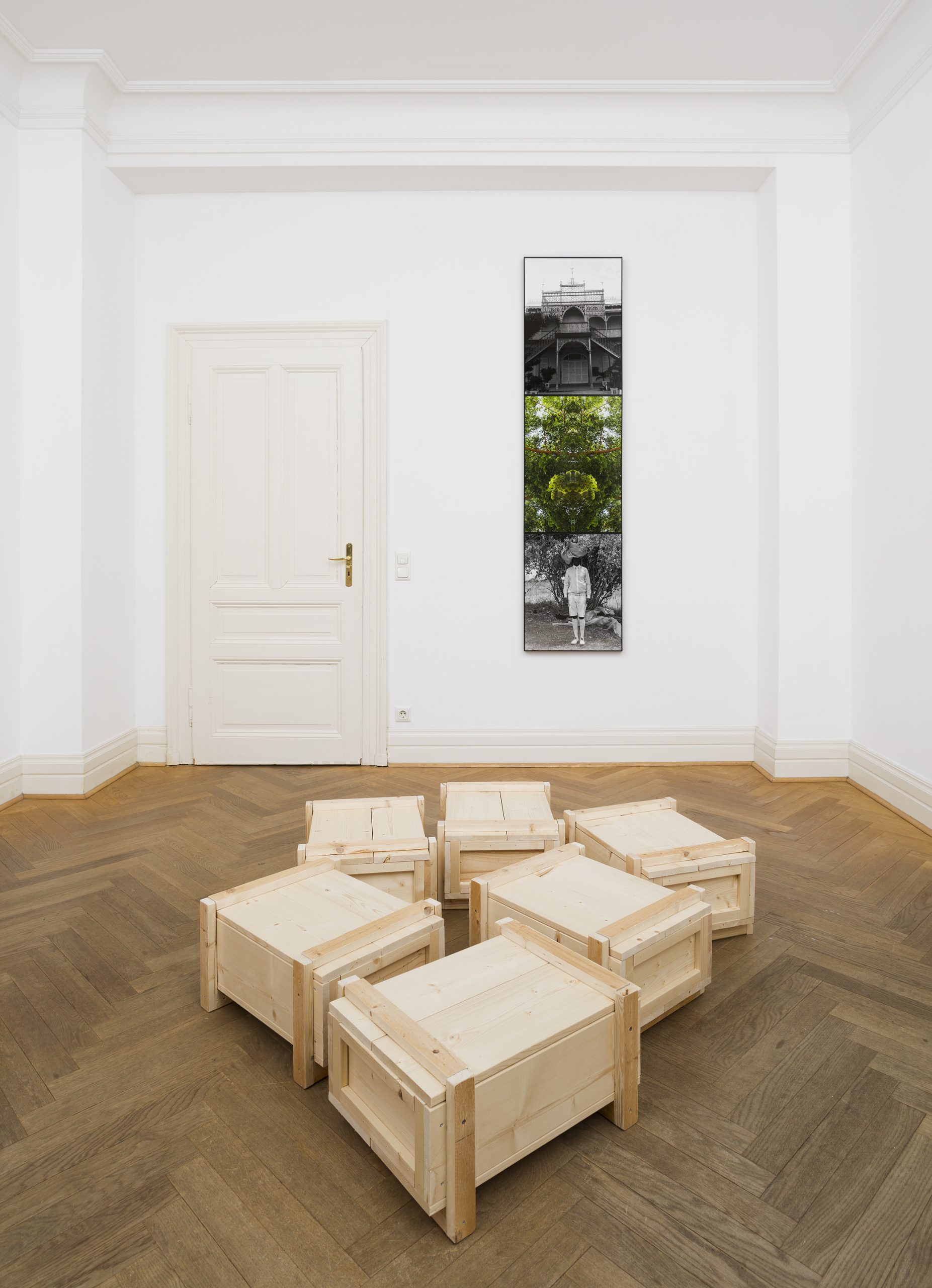 Installation view: Januário Jano, 'Arquivo Mestre’, (2021). Photo by Ivan Murzin, Courtesy of Jean-Claude Maier Gallery