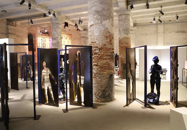 Alasiri exhibition by Peju Alatise at the Venice Biennale 2021 (Biennale Architettura)
