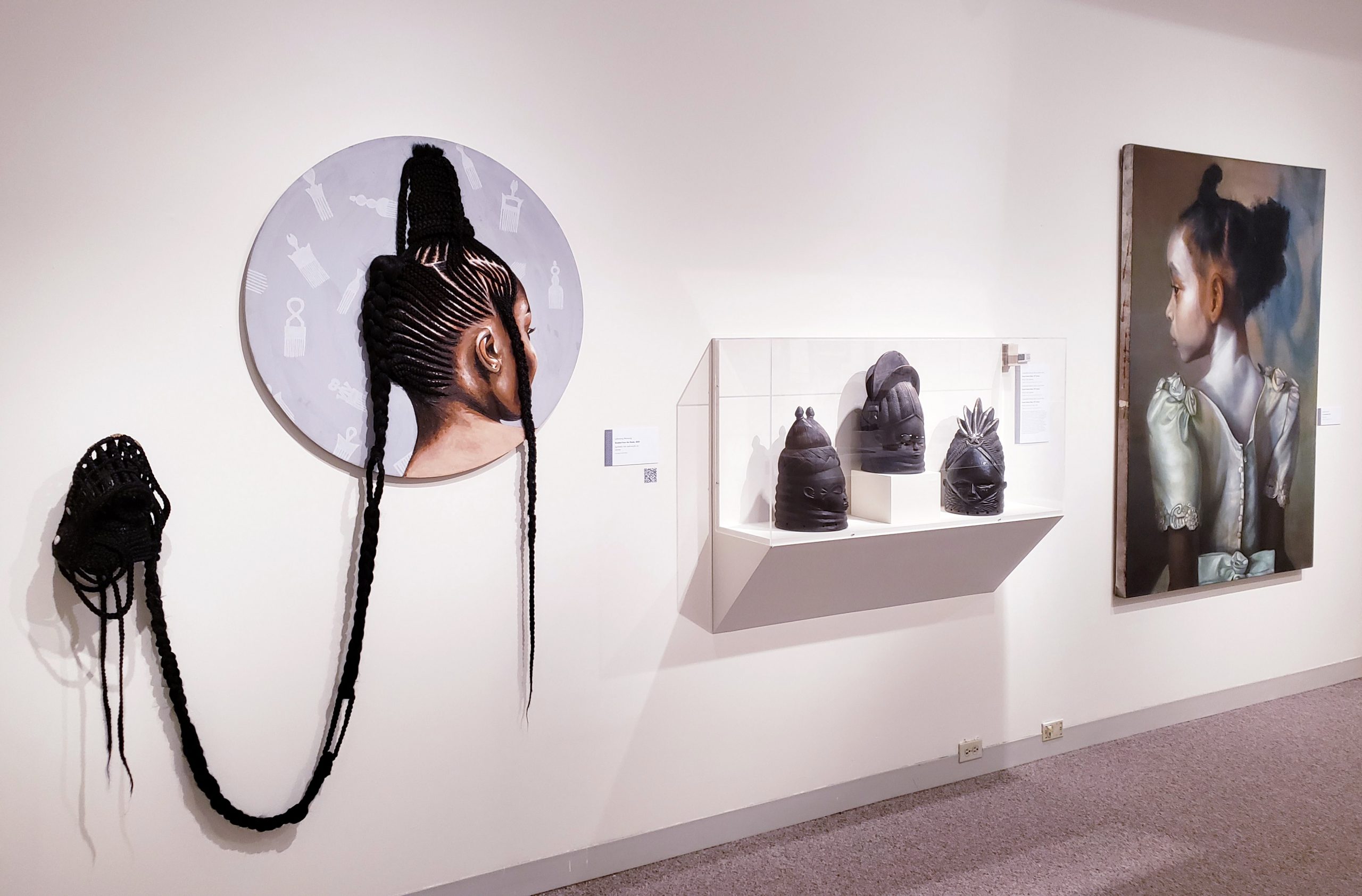 Exhibition on Black Hair at Kent State University Museum, Ohio