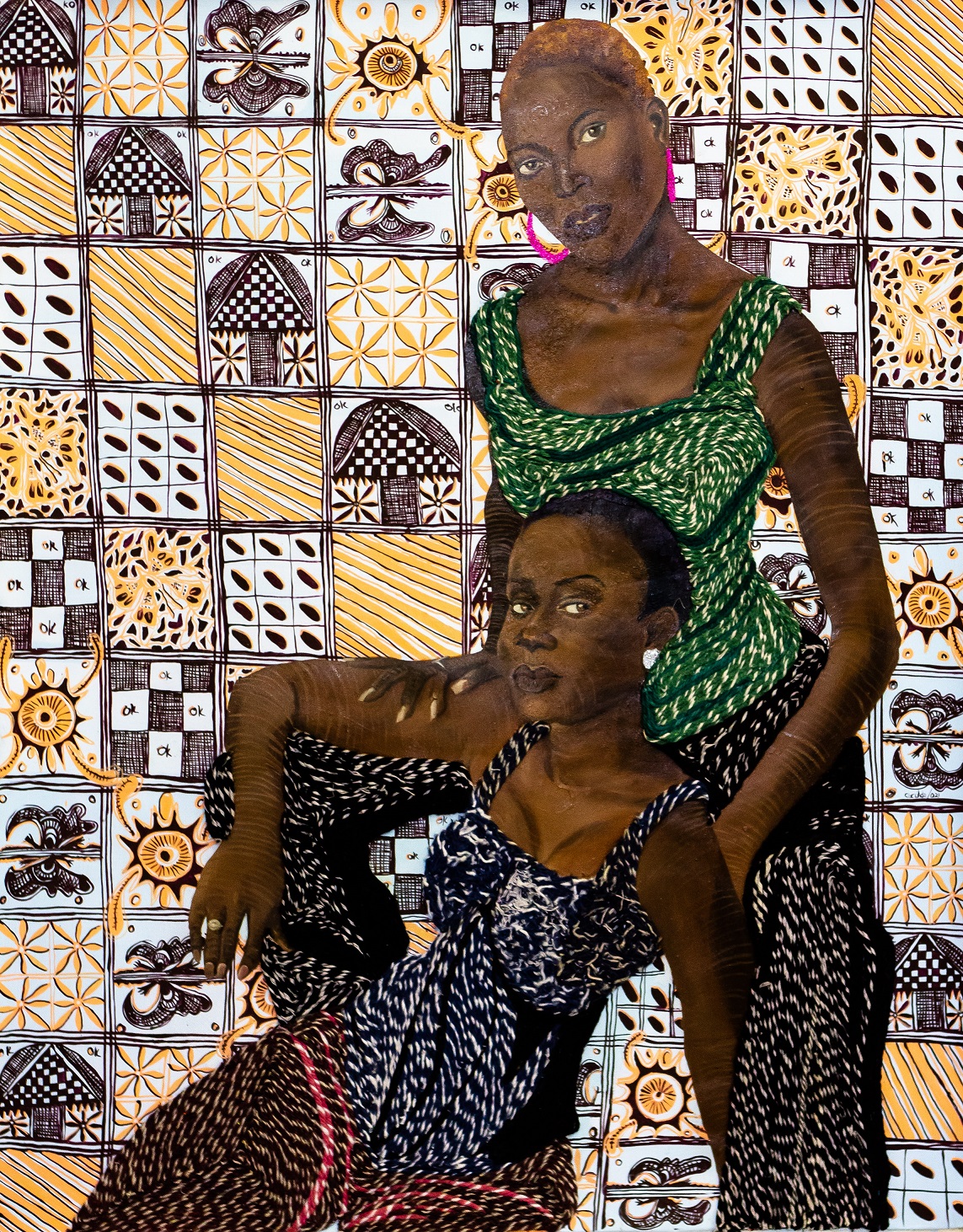'Affection' by Cecilia Lamptey - Botchway, presented by Nubuke Foundation Gallery. Courtesy of the artist and Nubuke Foundation Gallery 