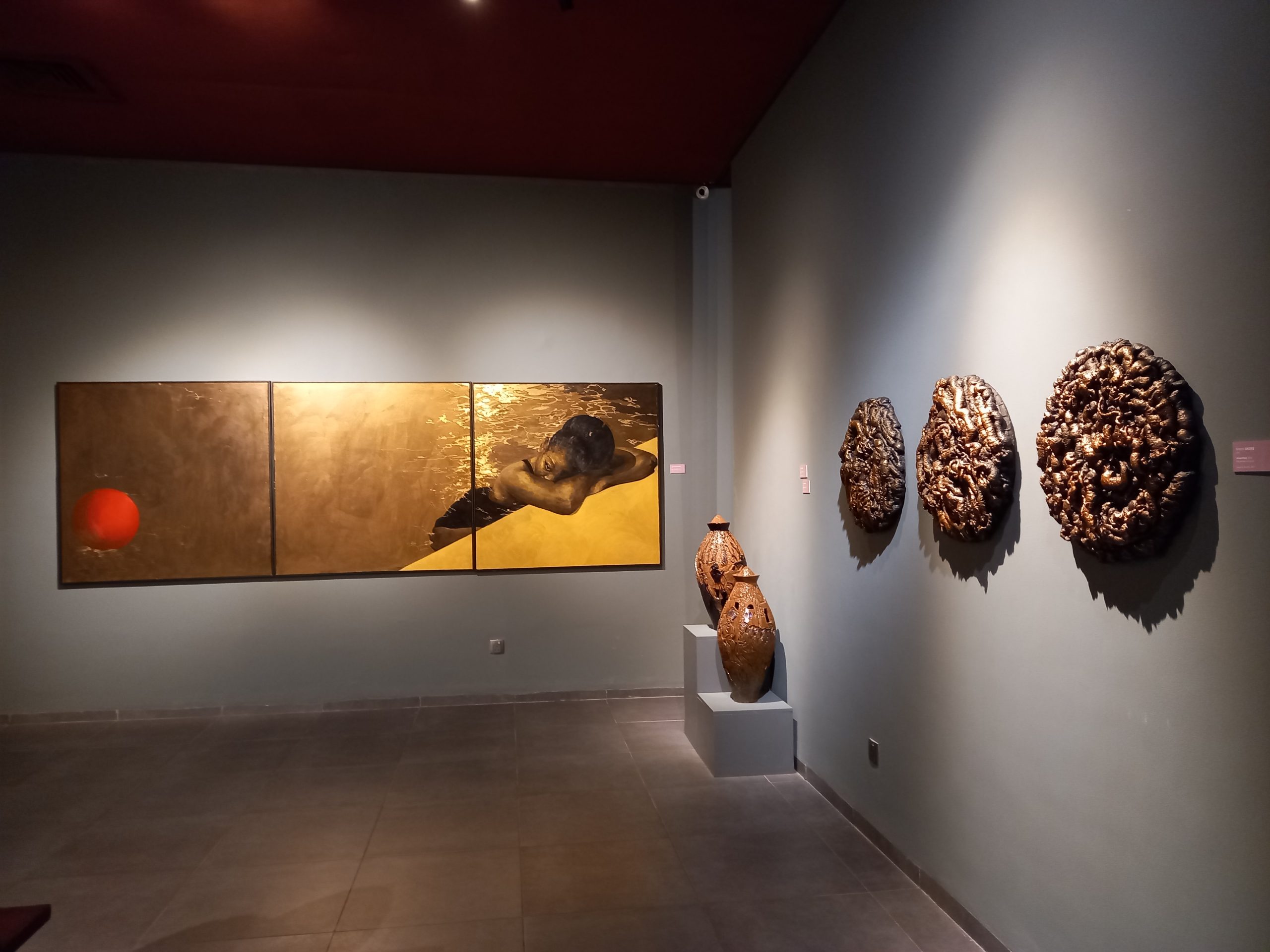 Invincible Hands (Installation view). Courtesy of the Yemisi Shyllon Museum of Art.