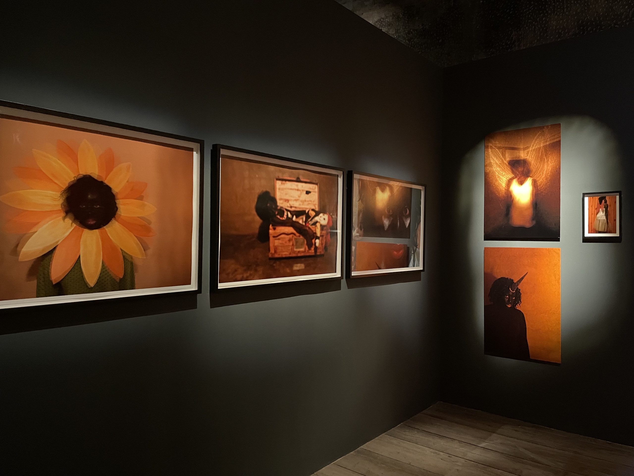 African and Diaspora Artists - South Africa Pavilion, Installation view of "Into the Light" curated by Amé Bell. Photo credit: Adéọlá Ọlágúnjú for TSA Art Magazine