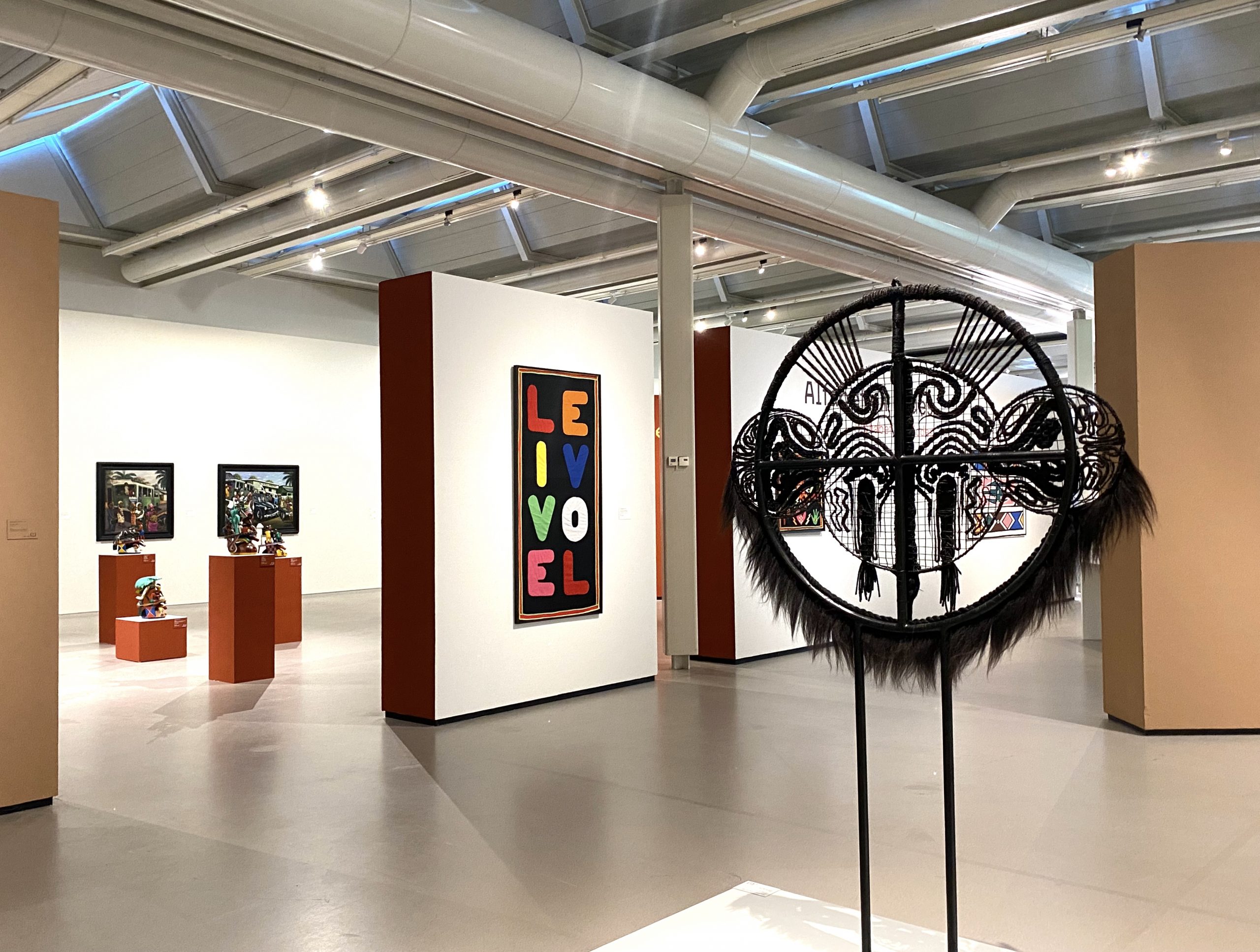 Installation view of 'Kosmogonie, Zinsou an African Art Collection', Cobra Museum, 2022. Photo credit: TSA Art Magazine 